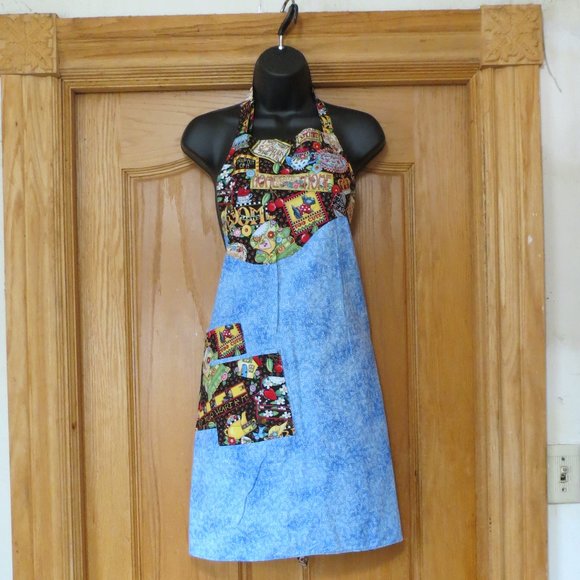 Colorful 2 in 1 Reversible Apron - Picture 8 of 13
